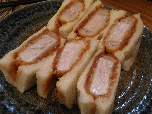 カツサンド_居酒屋まめぞ