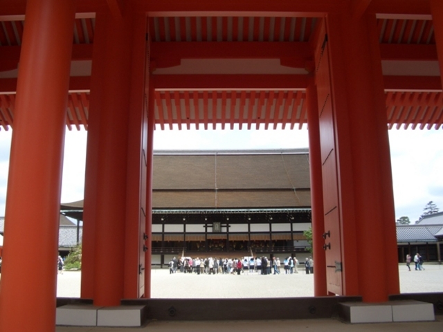 ちょっと緊張する。。。_京都御所