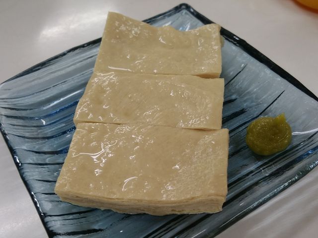 生湯葉の刺身_レストラン並木