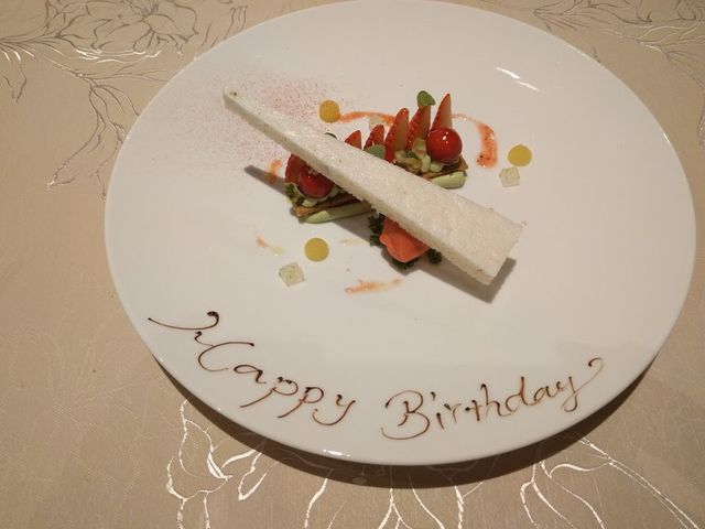 デザートプレート_フランス料理 La Baie (ラ・ベ)