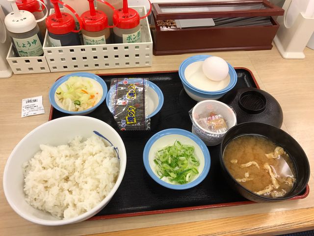 定番納豆定食360円_松屋 大塚店