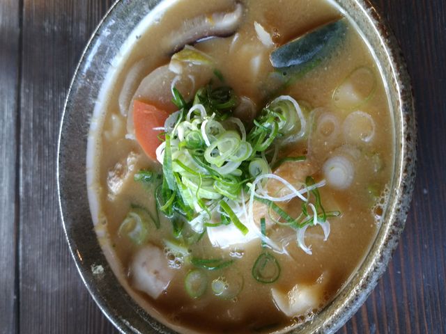 だご汁♪_八菜家