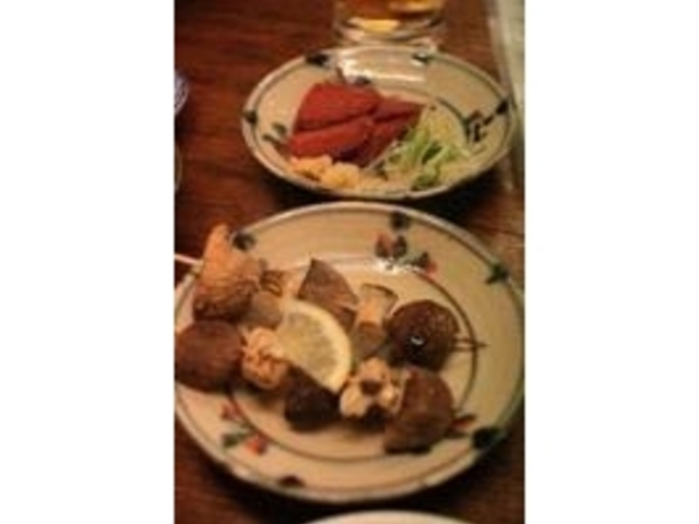 しいたけも肉厚で美味しいです!_やきとり戒・西荻南口店