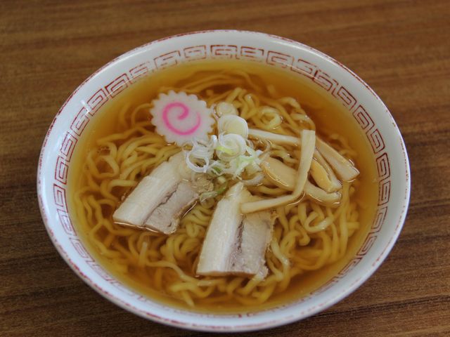 中華そば\550-_食堂なまえ