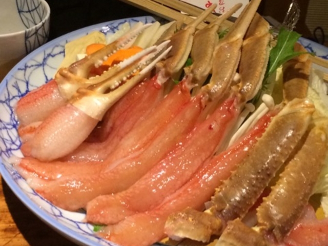 かにしゃぶ。_かに道楽 上野店