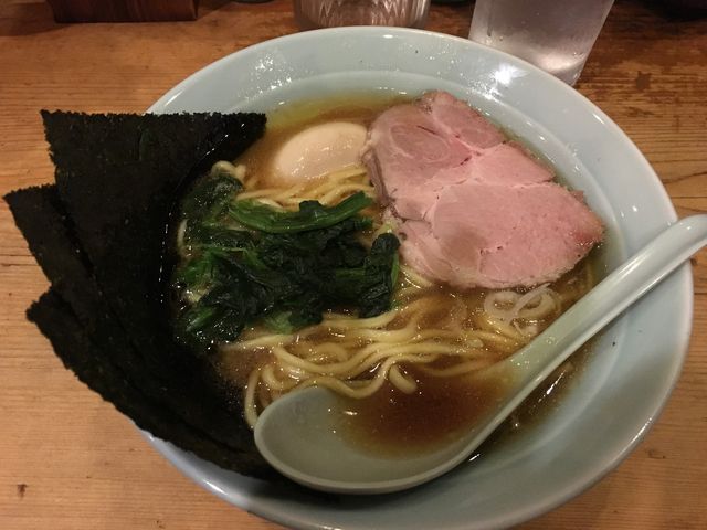 味玉ラーメン_横浜家系らーめん 家丸