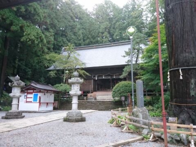 拝殿_河口浅間神社