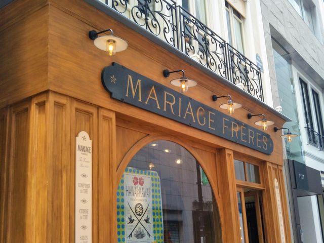 『マリアージュ フレール 銀座本店』。_マリアージュフレール 銀座本店