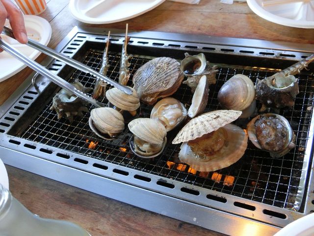 海鮮バーベキュー_海鮮寿司 とれとれ市場