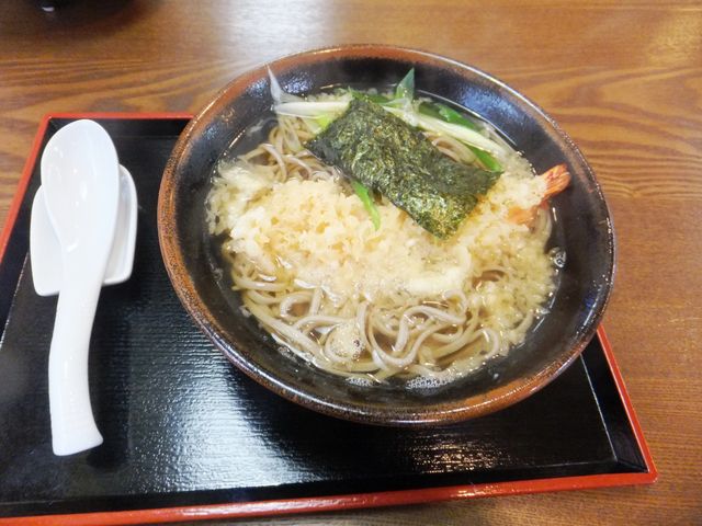 天ぷらそば_そば処あおき