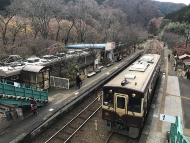 外観_列車レストラン・清流