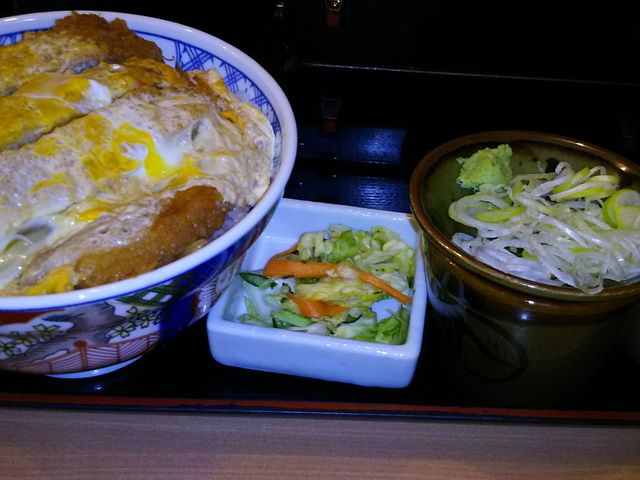 カツ丼セット大盛り_味奈登庵 都築佐江戸店