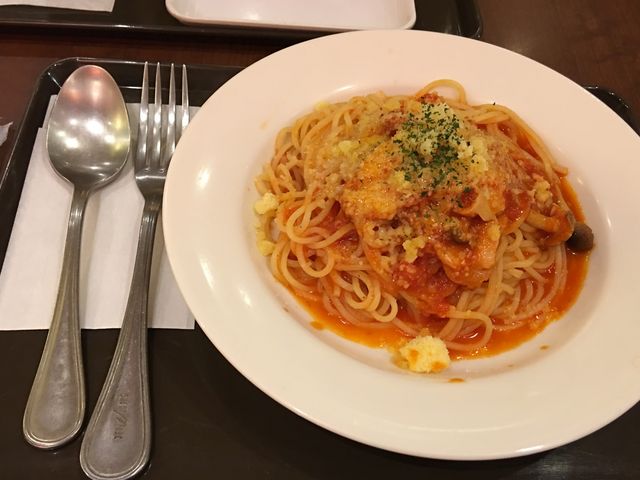 サンマルクカフェのパスタ_サンマルクカフェ 広島パルコ前店