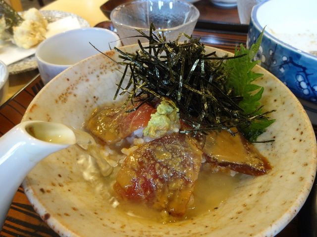 二杯目のかつを茶漬け_萬口