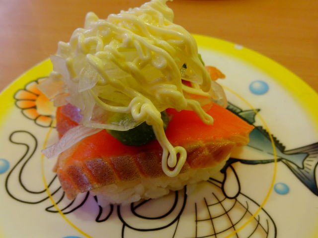 アボカドサーモン_かっぱ寿司 横手店