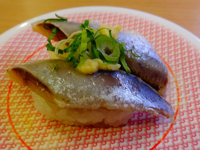 〆いわし_かっぱ寿司 山形嶋店