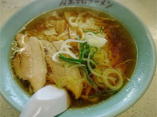 醤油ラーメン_手打ラーメン 万里