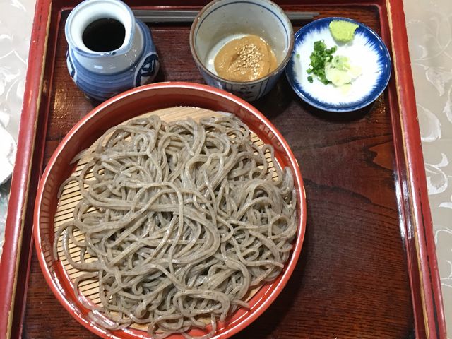 胡麻だれのせいろそば_うさぎ庵