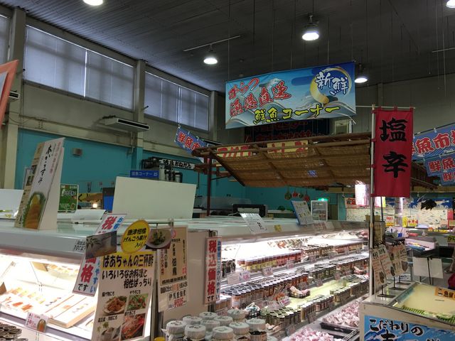 館内一部。_マリンセンターおさかな村