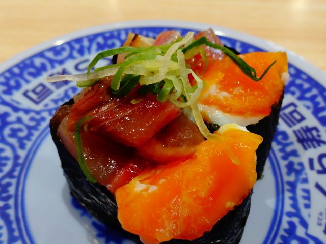 まぐろユッケ_無添 くら寿司 千葉中央店
