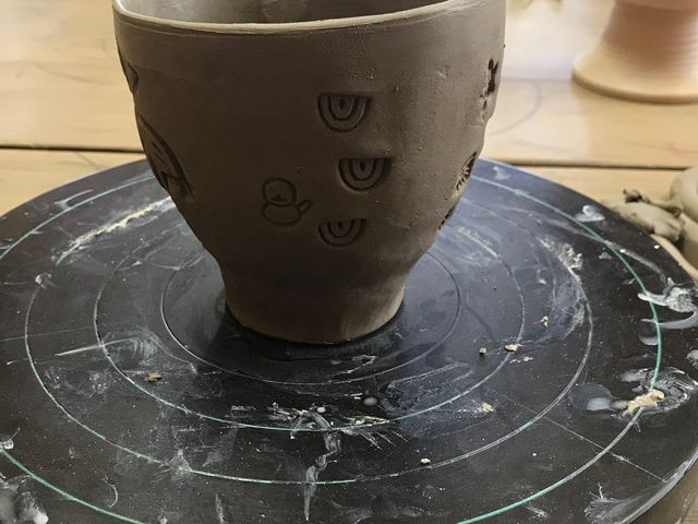 土ひねり_朝日焼作陶館