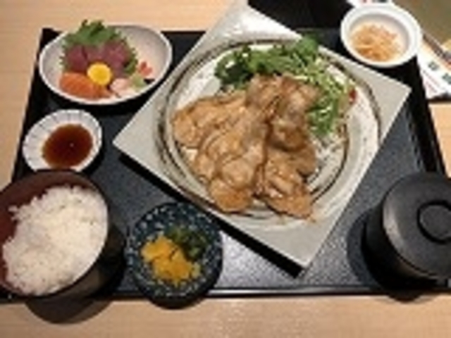 豚の生姜焼き 和膳_スパバレイ枚方南旬菜奄