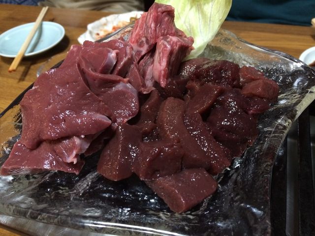 ワイルドな盛り付け!!とても新鮮!_龍園