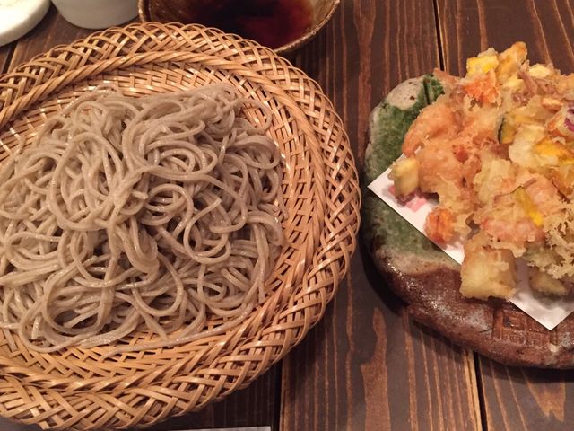 かき揚げ天せいろ_土山人 芦屋店