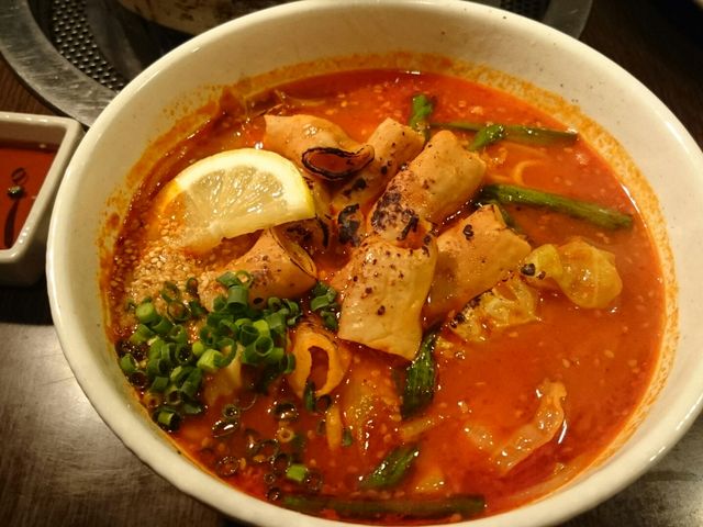 ホルモンラーメン_炭火焼肉 大手門