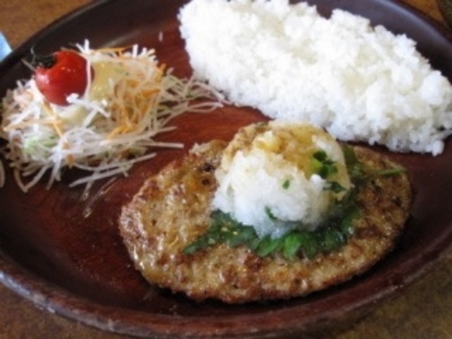 おろしそバーグディッシュ☆_びっくりドンキー 東室蘭店