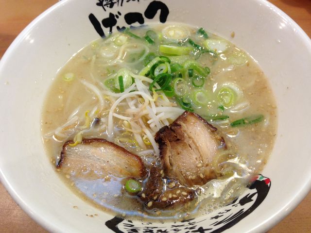 シンプルな味。_博多ラーメン げんこつ 豊中南本店