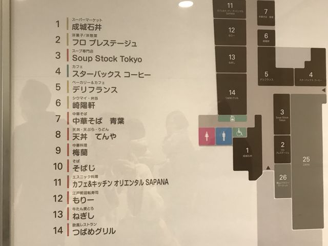 お店の地図_つばめグリル 錦糸町テルミナ2店