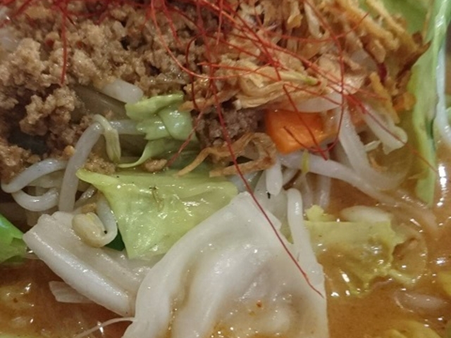 野菜てんこもり_蔵出し味噌 麺屋壱正 小牧本店