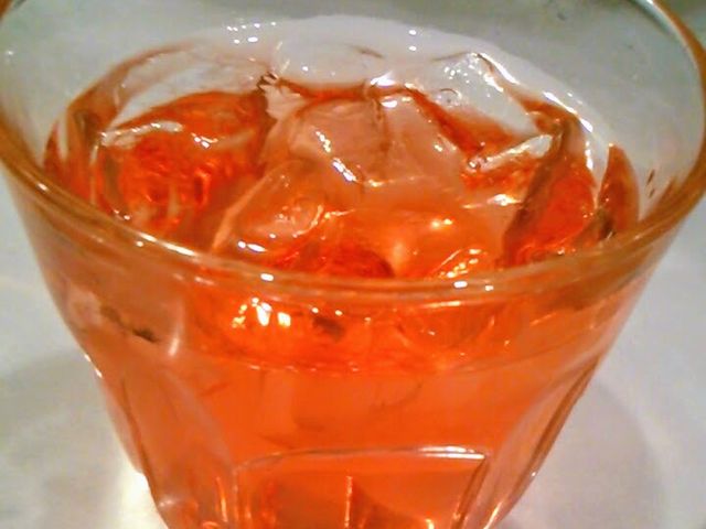 『ランチのドリンク』。_トラットリア リアナ 銀座
