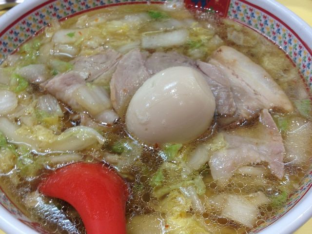 野菜もたっぷりで、おいしい。でも好き嫌いは、別れる味かも!_どうとんぼり神座・ルクア大阪店