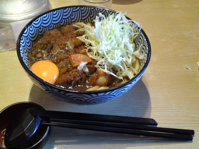一押しカレーうどん_手打ちうどんどんたく