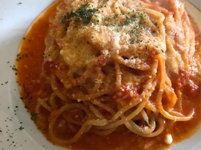 チーズバジルパスタ_地中海酒場 ココチーノ 南越谷店