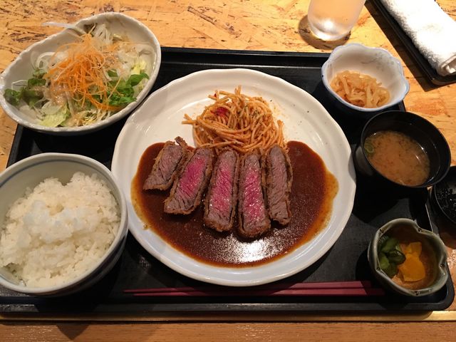 特選牛ビフカツランチ_はふう 本店