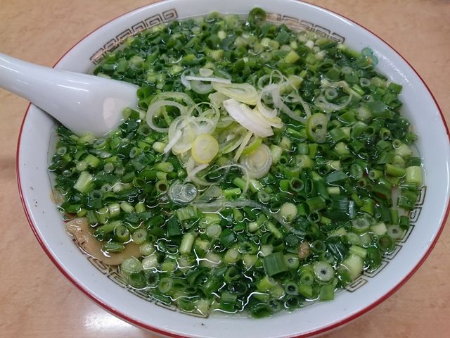 青ねぎラーメン(醤油)_ラーメン太七