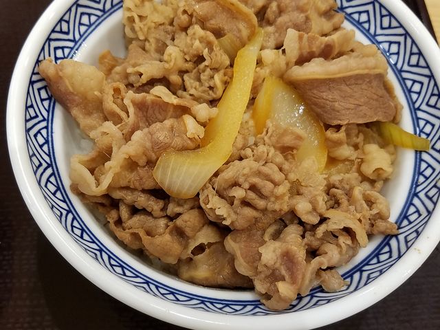 並にしました。_吉野家有楽町店