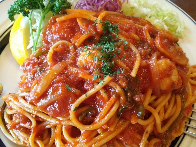 ナポリタン!
食べごたえあり!_チロル