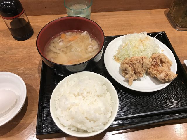 豚汁定食_南蛮食堂 四ツ橋本町店