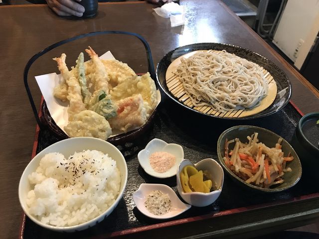 天ぷら定食_手打ちそば処丹波