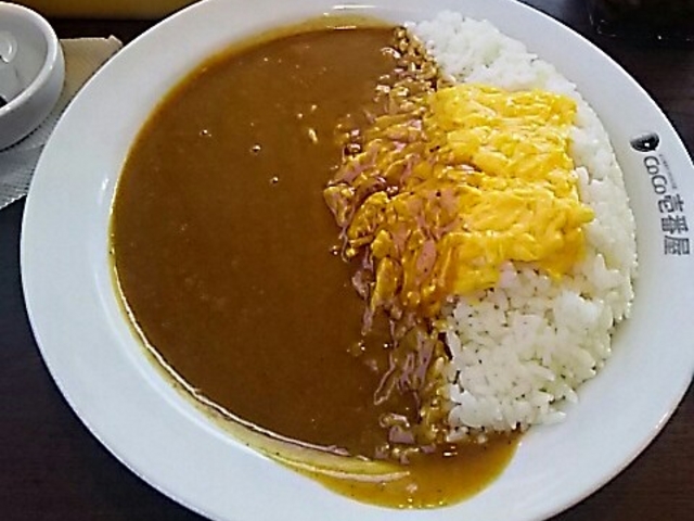スクランブルエッグ_カレーハウスCoCo壱番屋JR市川駅南口店