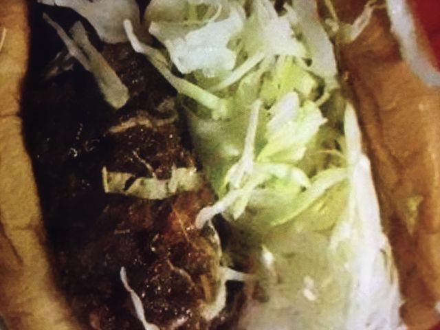 ボリュームありますね。_モスバーガー第二阪和和泉店