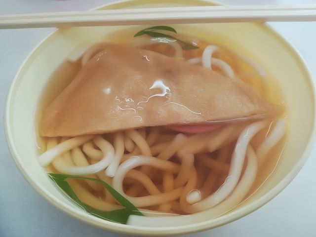 きつねうどん_ドライブインダルマ
