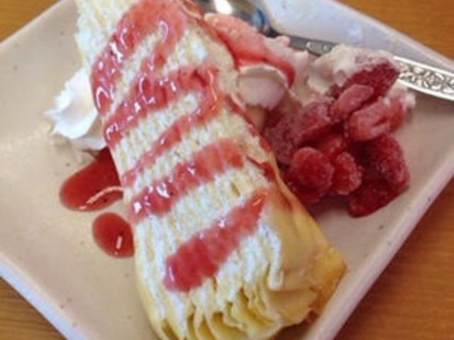 子どもも大好きなミルクレープ☆_スシロー白井店