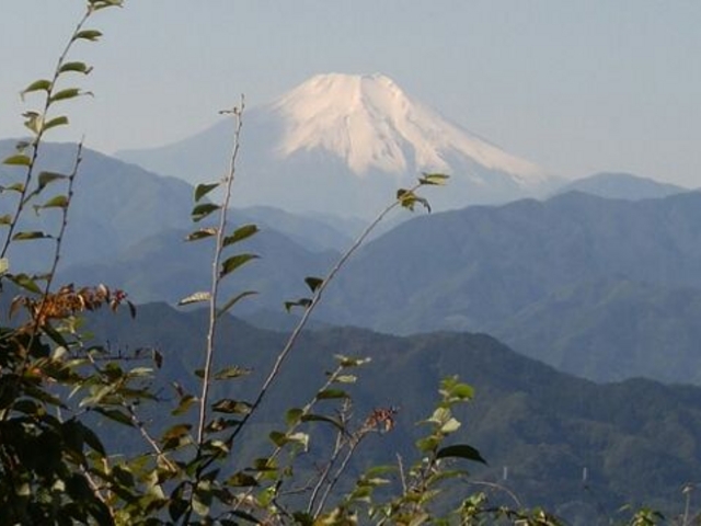 20171026_1000遂に富士山頂見えた(高尾山山頂)-s_高尾山