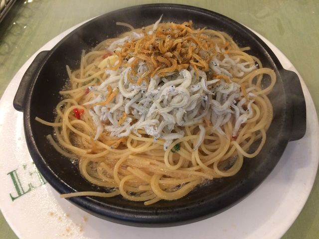 シラスのペペロンチーノパスタ!_マカロニ市場・相模原店