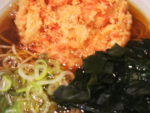 天ぷらそば_名代 富士そば 三田店